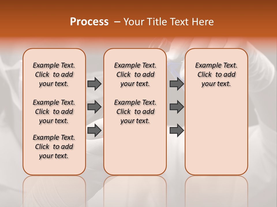 Chemistry - Lab Worker PowerPoint Template