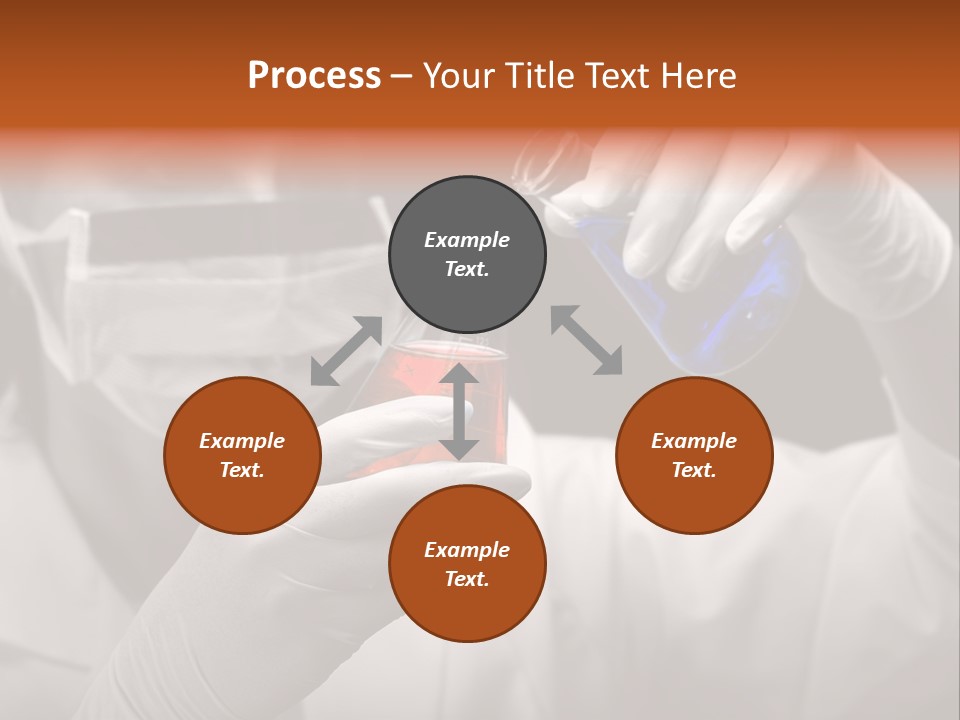 Chemistry - Lab Worker PowerPoint Template