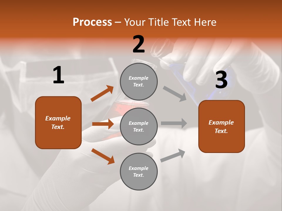 Chemistry - Lab Worker PowerPoint Template