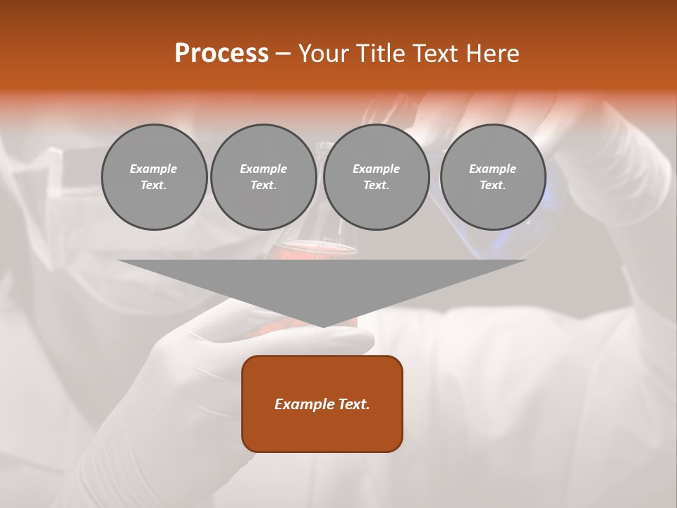 Chemistry - Lab Worker PowerPoint Template
