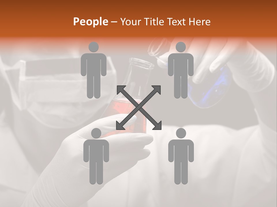 Chemistry - Lab Worker PowerPoint Template