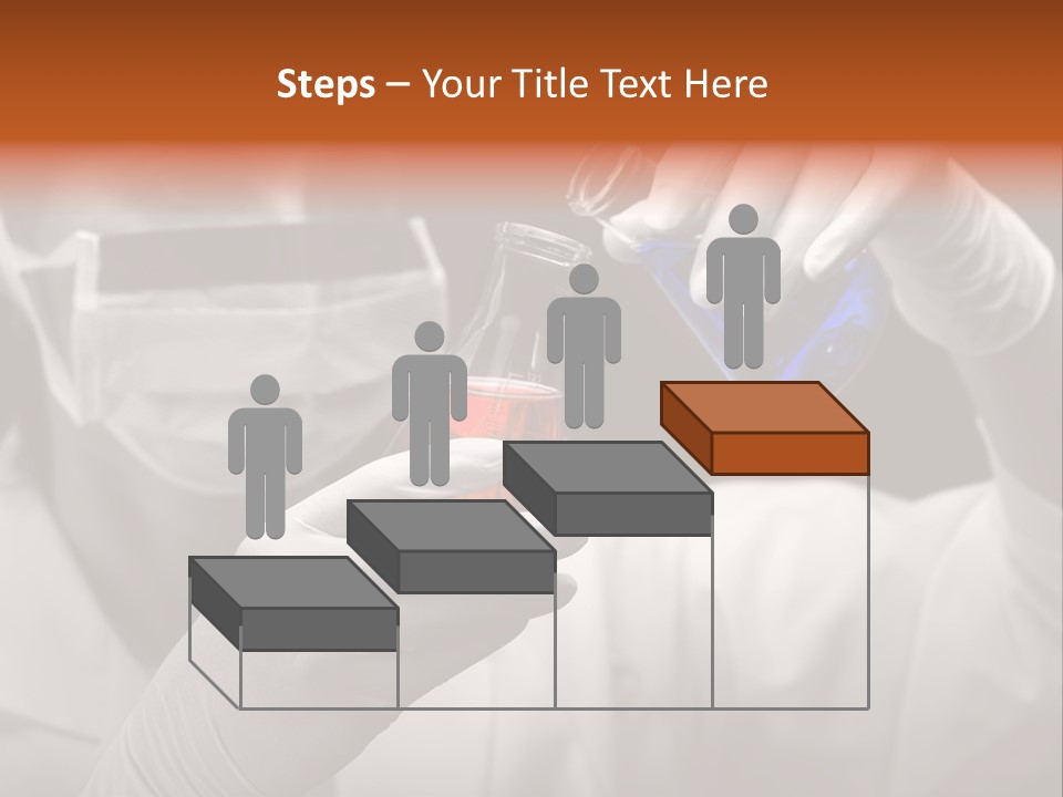 Chemistry - Lab Worker PowerPoint Template
