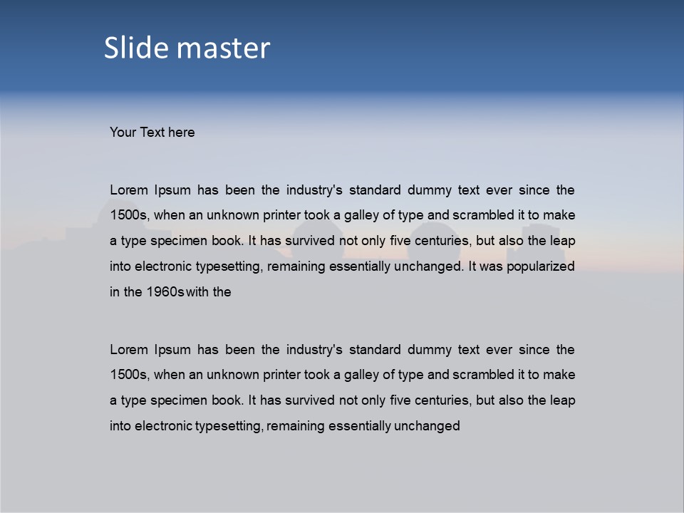 Mauna Kea Observatory, Hawaii PowerPoint Template