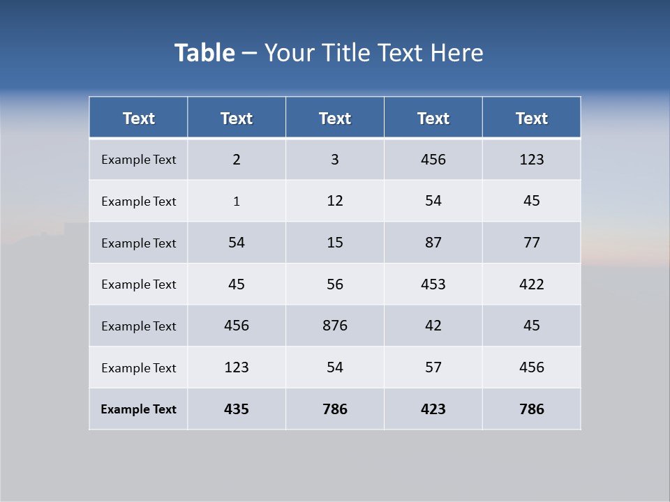 Mauna Kea Observatory, Hawaii PowerPoint Template