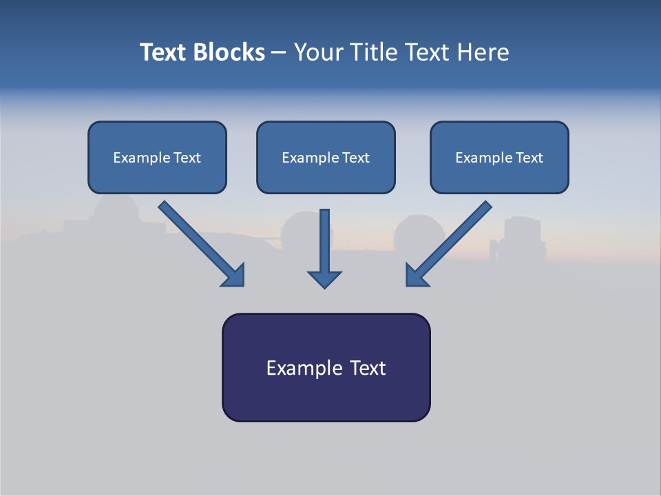 Mauna Kea Observatory, Hawaii PowerPoint Template