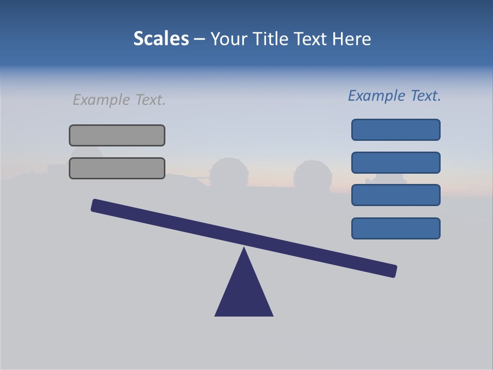 Mauna Kea Observatory, Hawaii PowerPoint Template