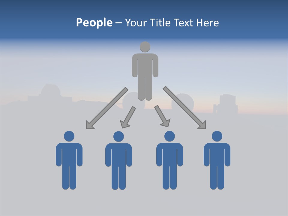 Mauna Kea Observatory, Hawaii PowerPoint Template