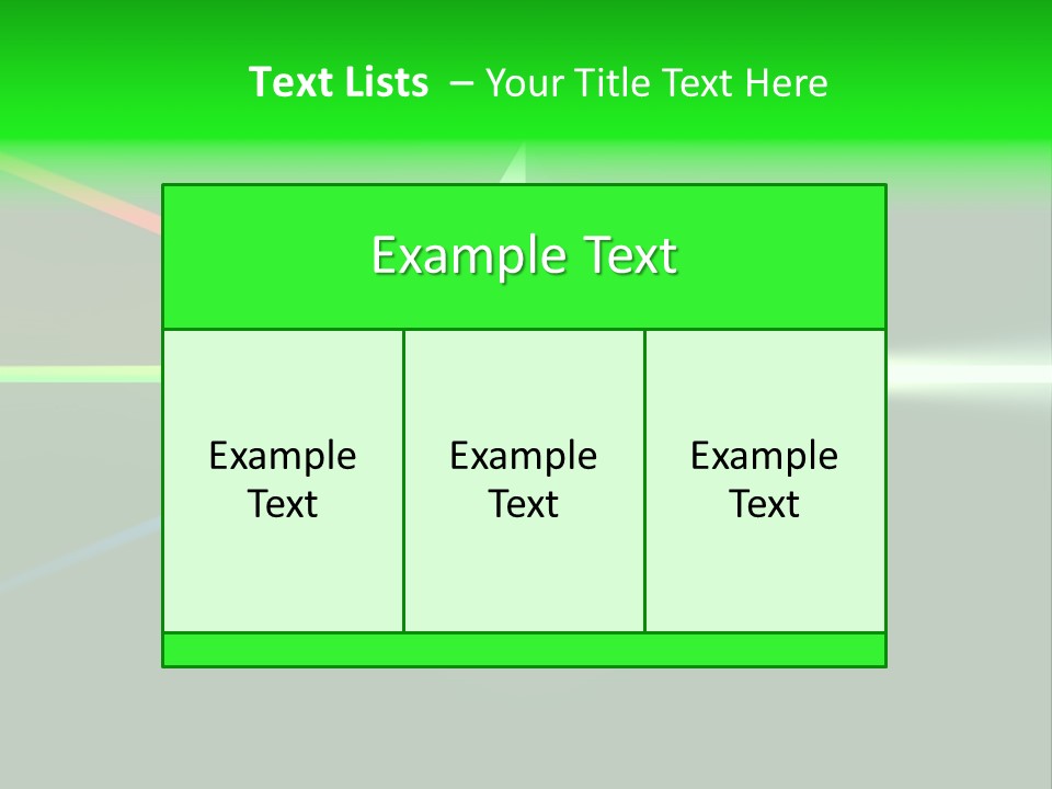 Glass Prism Splitting White Light PowerPoint Template