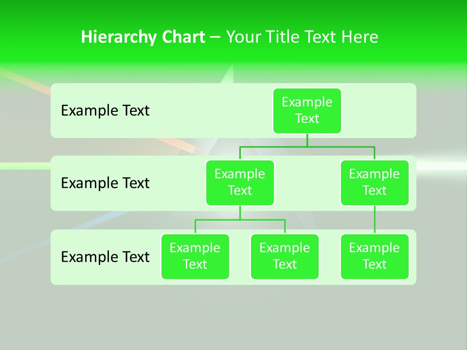 Glass Prism Splitting White Light PowerPoint Template