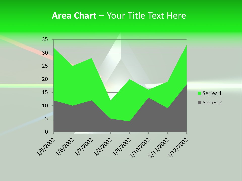 Glass Prism Splitting White Light PowerPoint Template