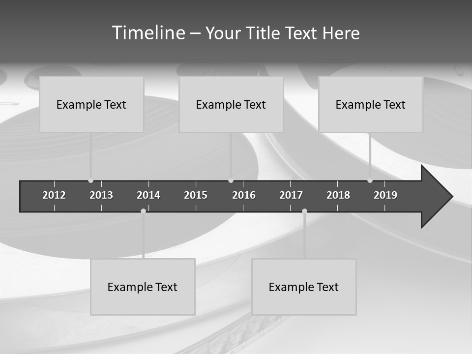 Film Spools PowerPoint Template