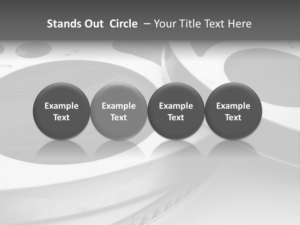 Film Spools PowerPoint Template