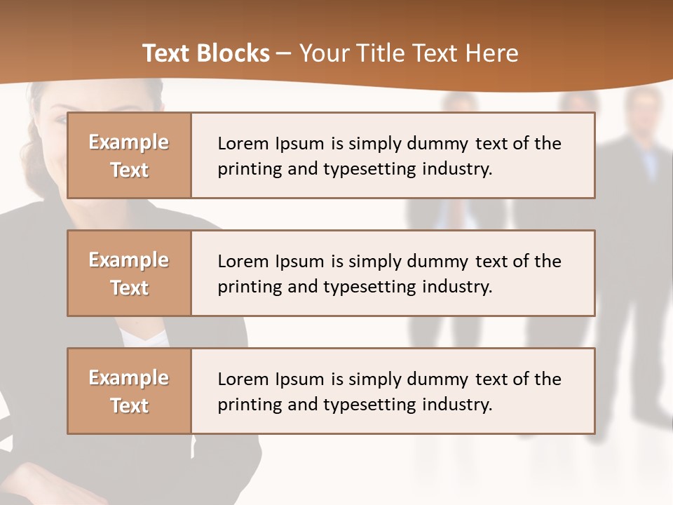 Nice And Attactive Brunette Wearing A Mini And Y Brown Dress PowerPoint Template