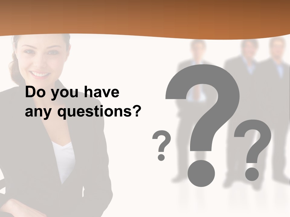 Nice And Attactive Brunette Wearing A Mini And Y Brown Dress PowerPoint Template