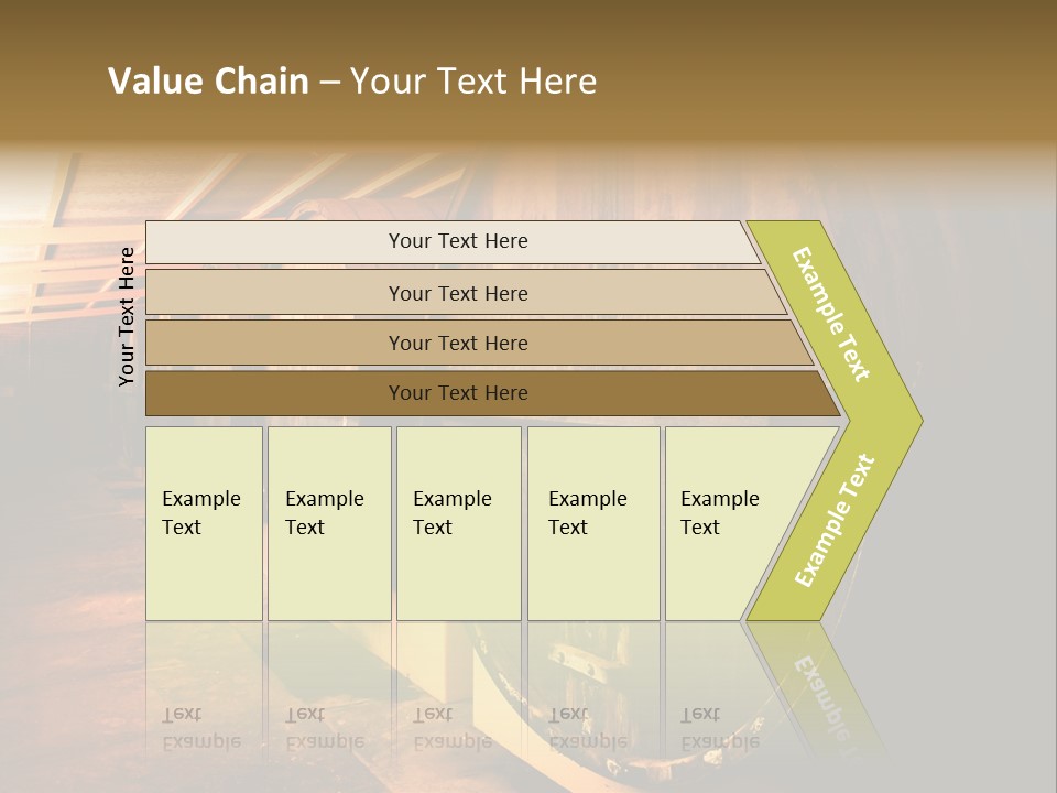 Large Barrels At A Winery In South Australia PowerPoint Template
