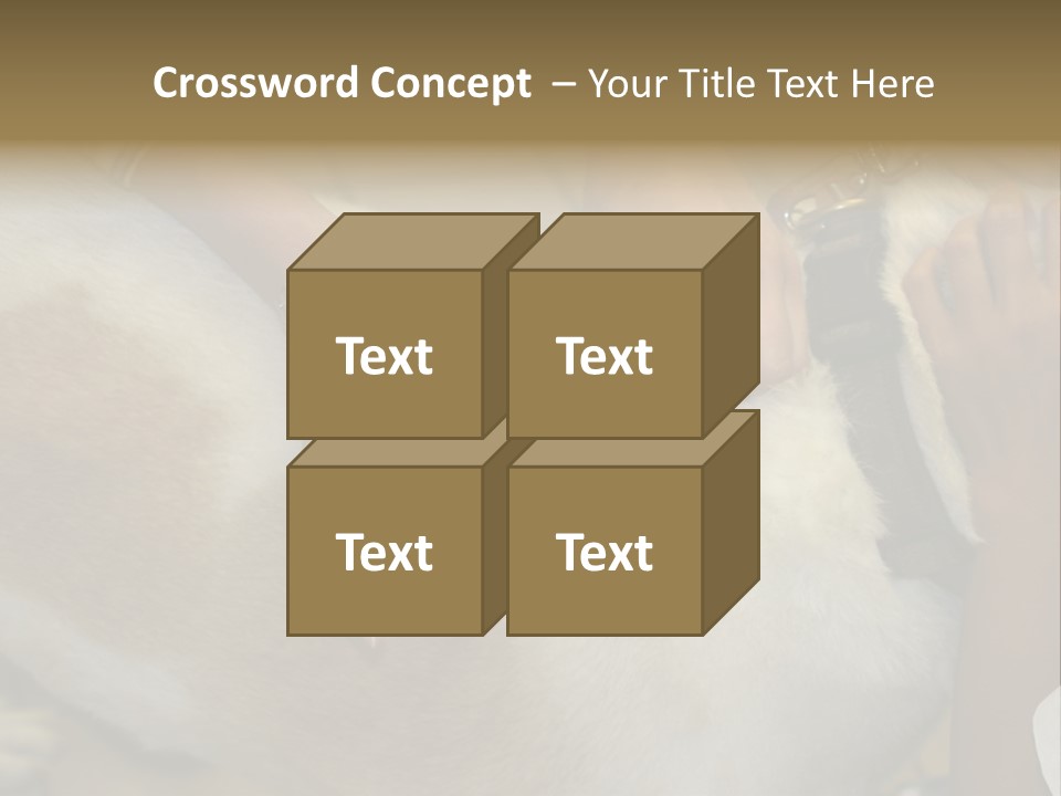 Dog Getting His Immunization Shot PowerPoint Template