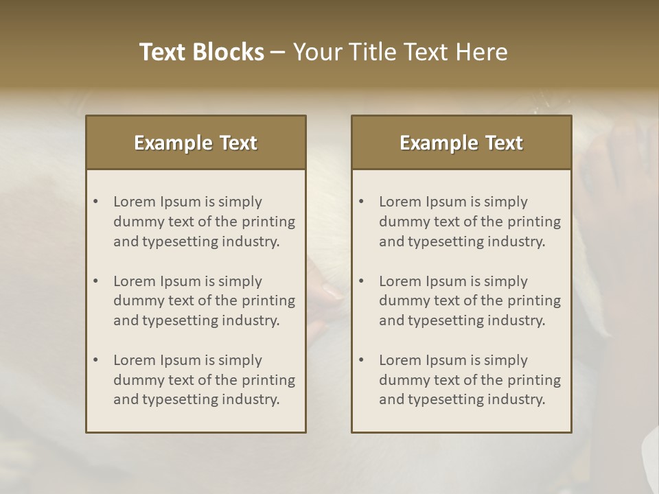 Dog Getting His Immunization Shot PowerPoint Template