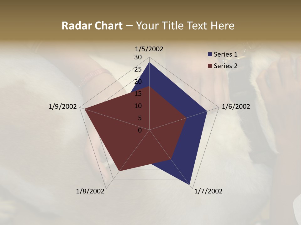 Dog Getting His Immunization Shot PowerPoint Template