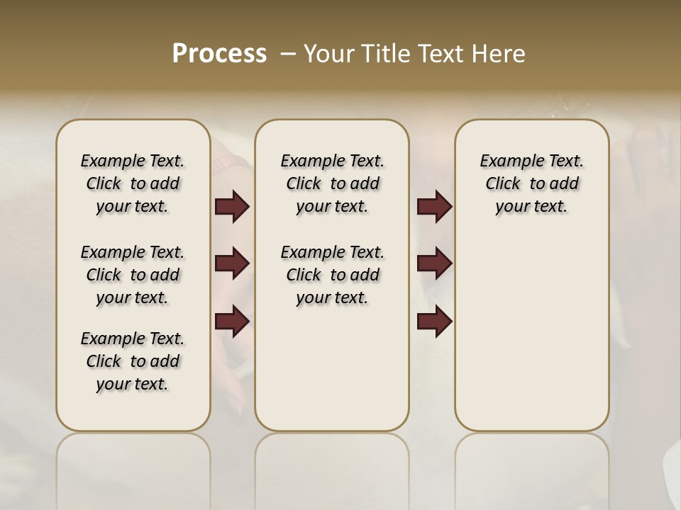Dog Getting His Immunization Shot PowerPoint Template