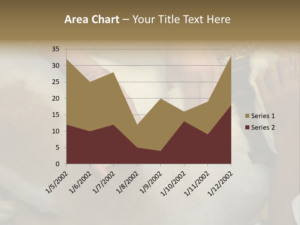 Dog Getting His Immunization Shot PowerPoint Template