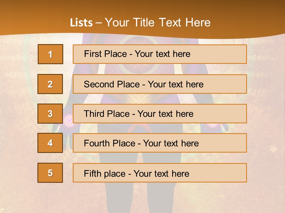Body Chakras - Healing Energy PowerPoint Template