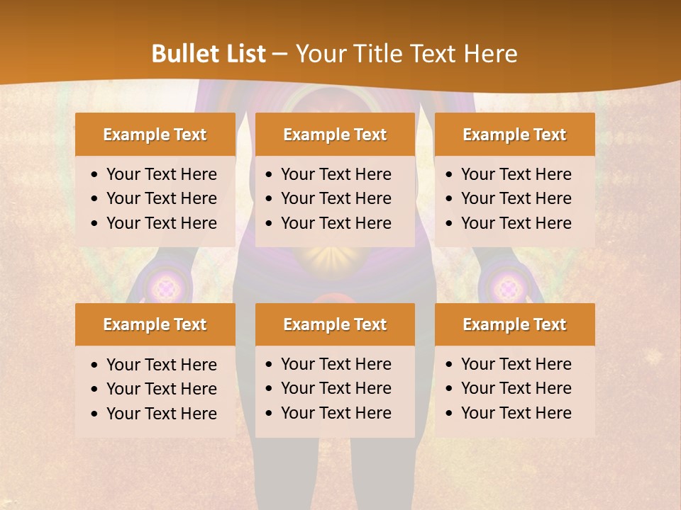 Body Chakras - Healing Energy PowerPoint Template