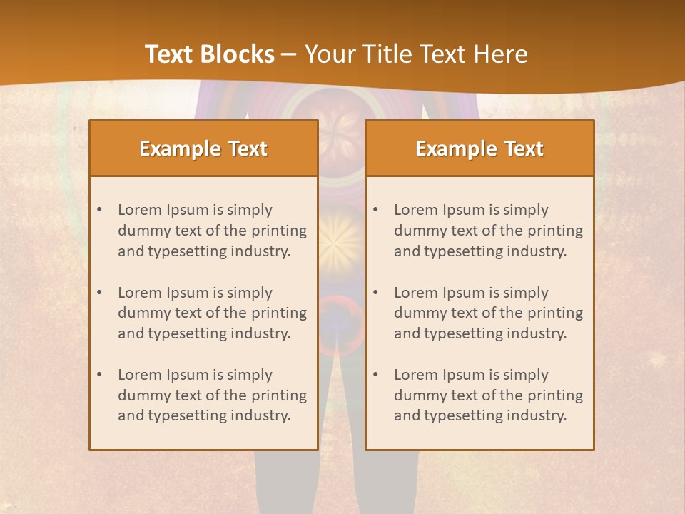 Body Chakras - Healing Energy PowerPoint Template