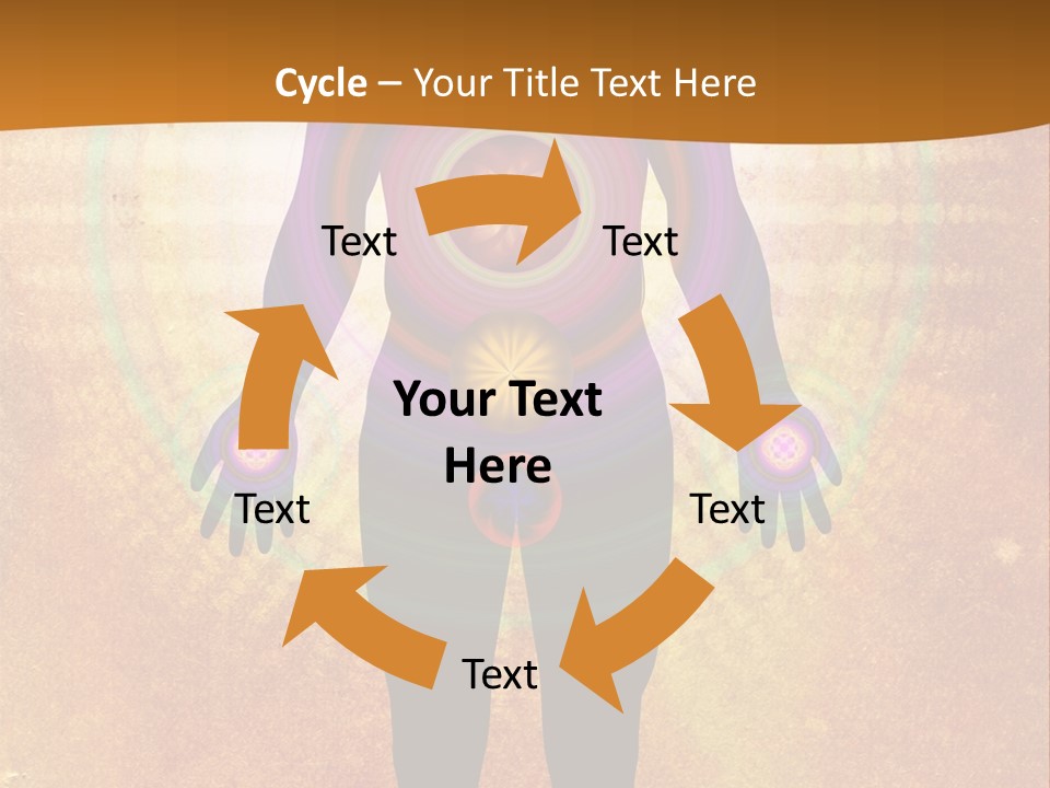 Body Chakras - Healing Energy PowerPoint Template