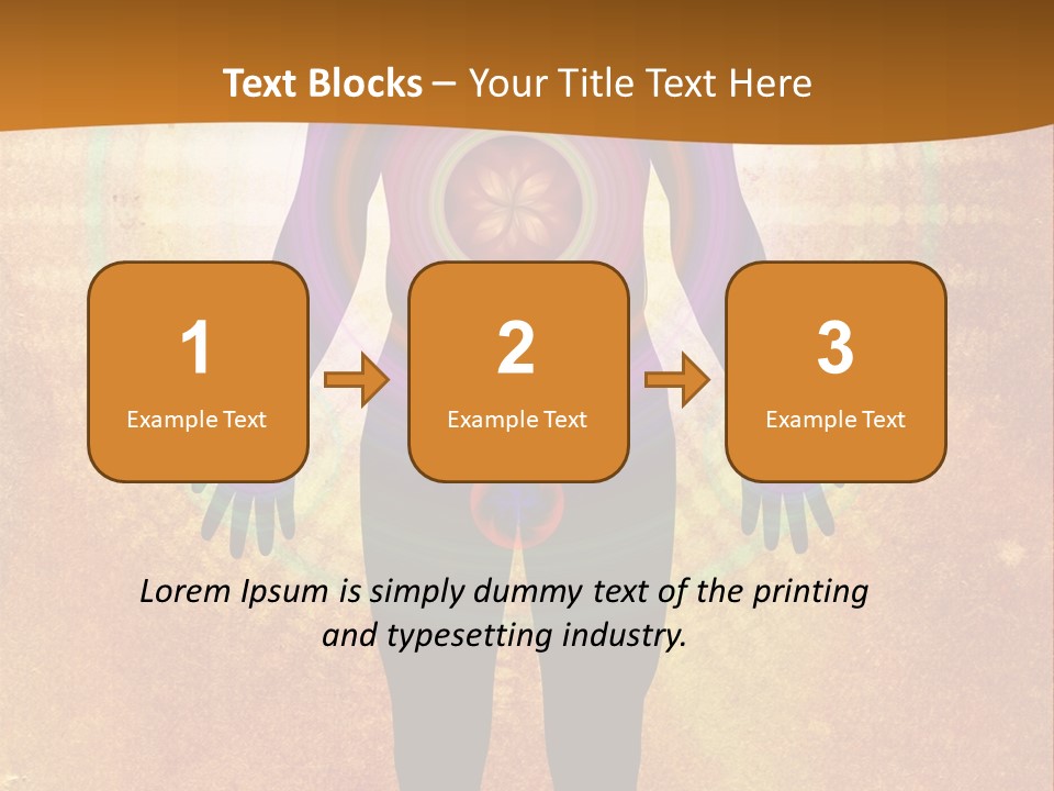 Body Chakras - Healing Energy PowerPoint Template