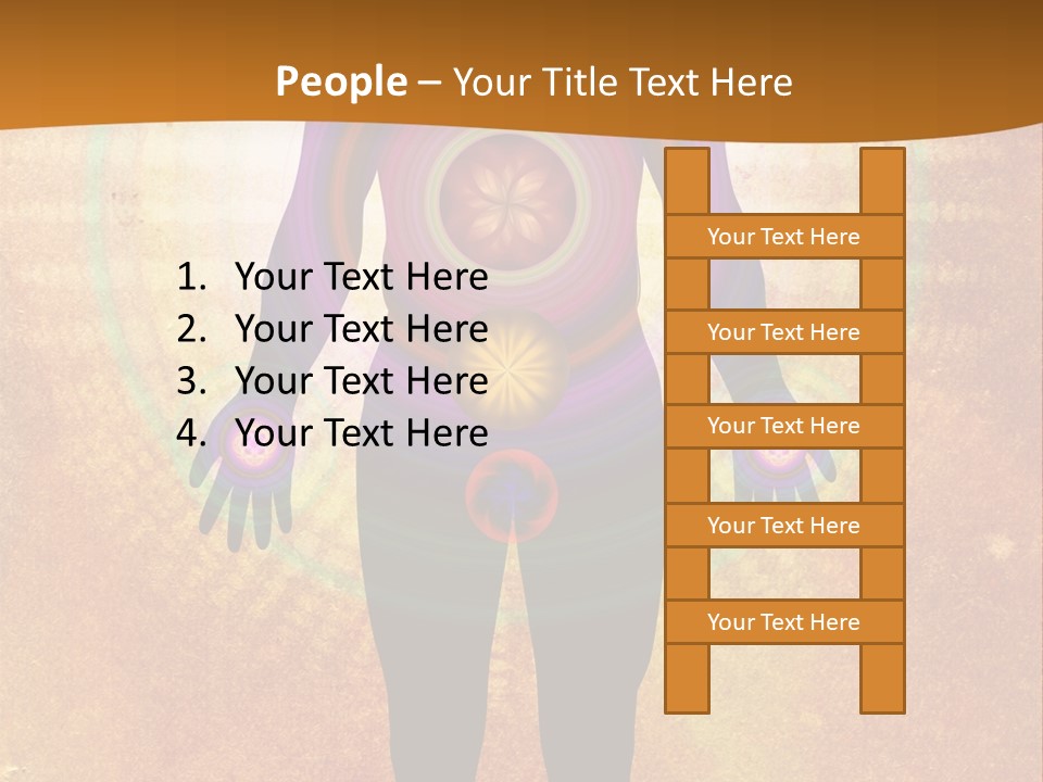 Body Chakras - Healing Energy PowerPoint Template