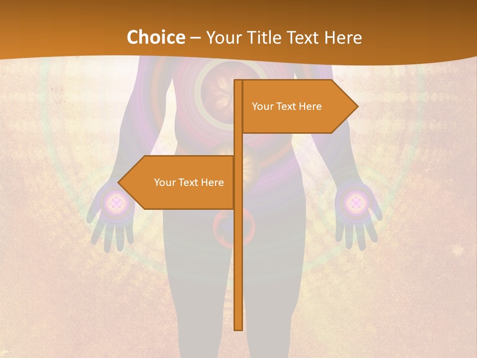 Body Chakras - Healing Energy PowerPoint Template