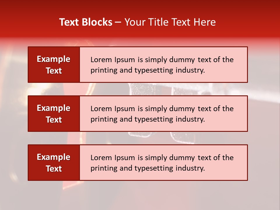Key & Keyhole With Light Coming From It PowerPoint Template