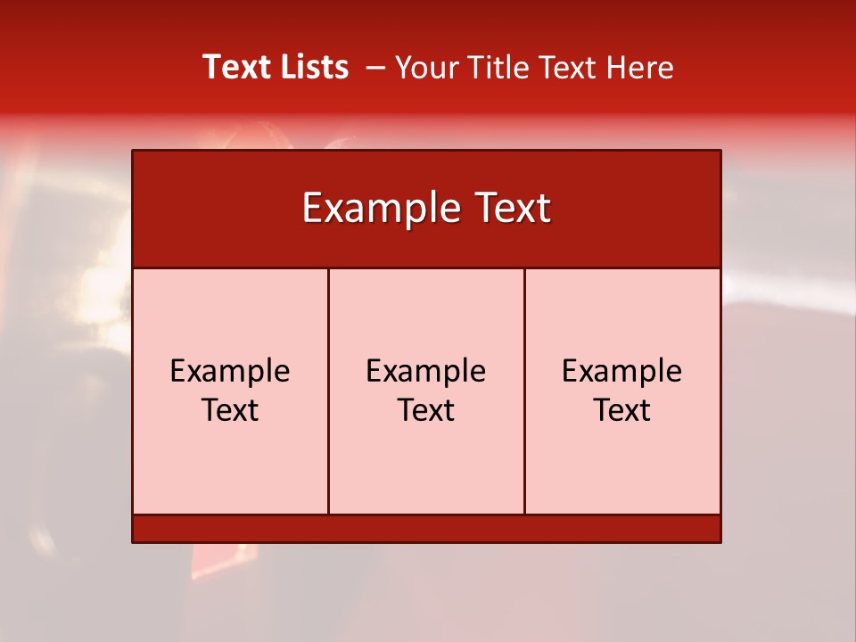 Key & Keyhole With Light Coming From It PowerPoint Template