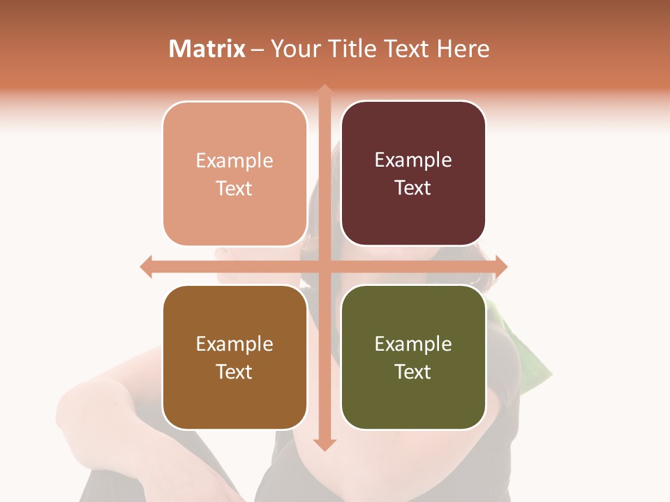 Pretty Brunette Enjoying A Refreshing Drink After Her Workout PowerPoint Template