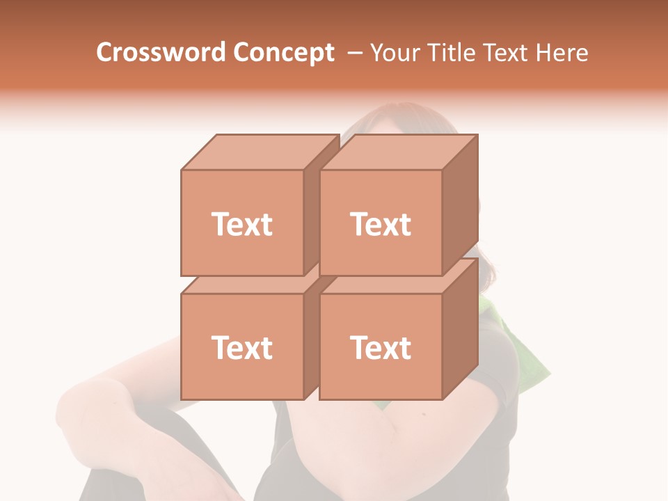 Pretty Brunette Enjoying A Refreshing Drink After Her Workout PowerPoint Template