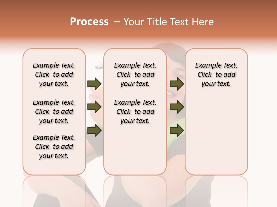 Pretty Brunette Enjoying A Refreshing Drink After Her Workout PowerPoint Template