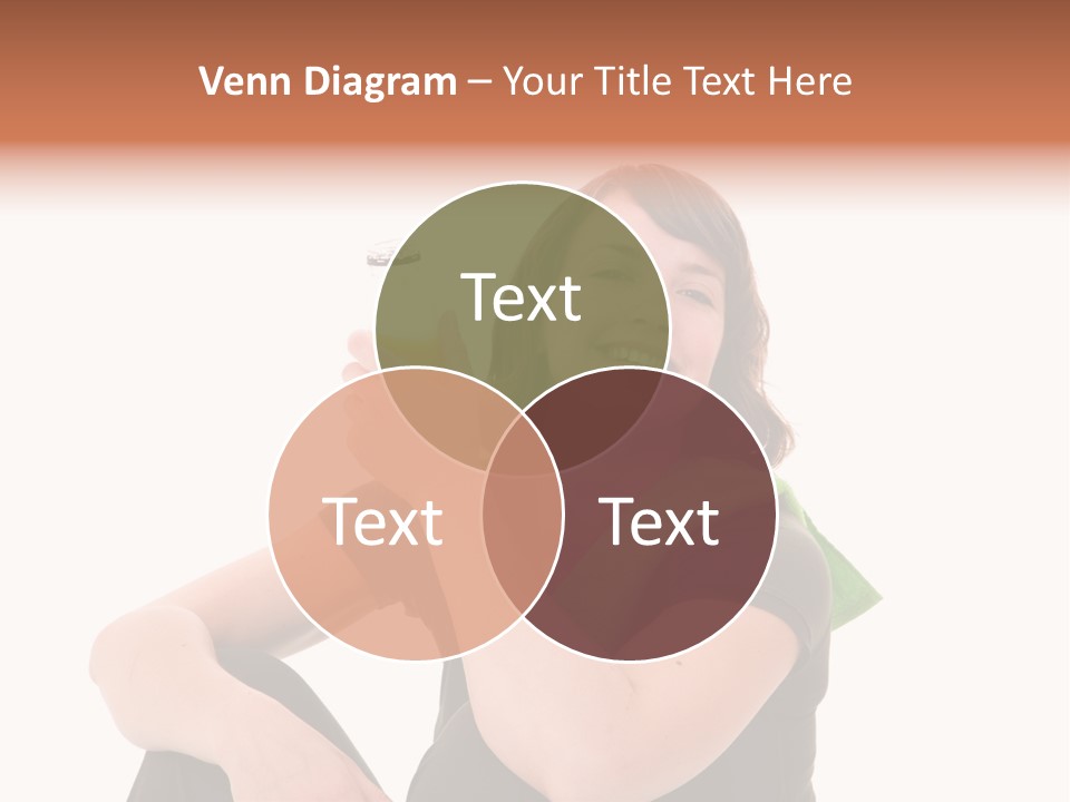 Pretty Brunette Enjoying A Refreshing Drink After Her Workout PowerPoint Template