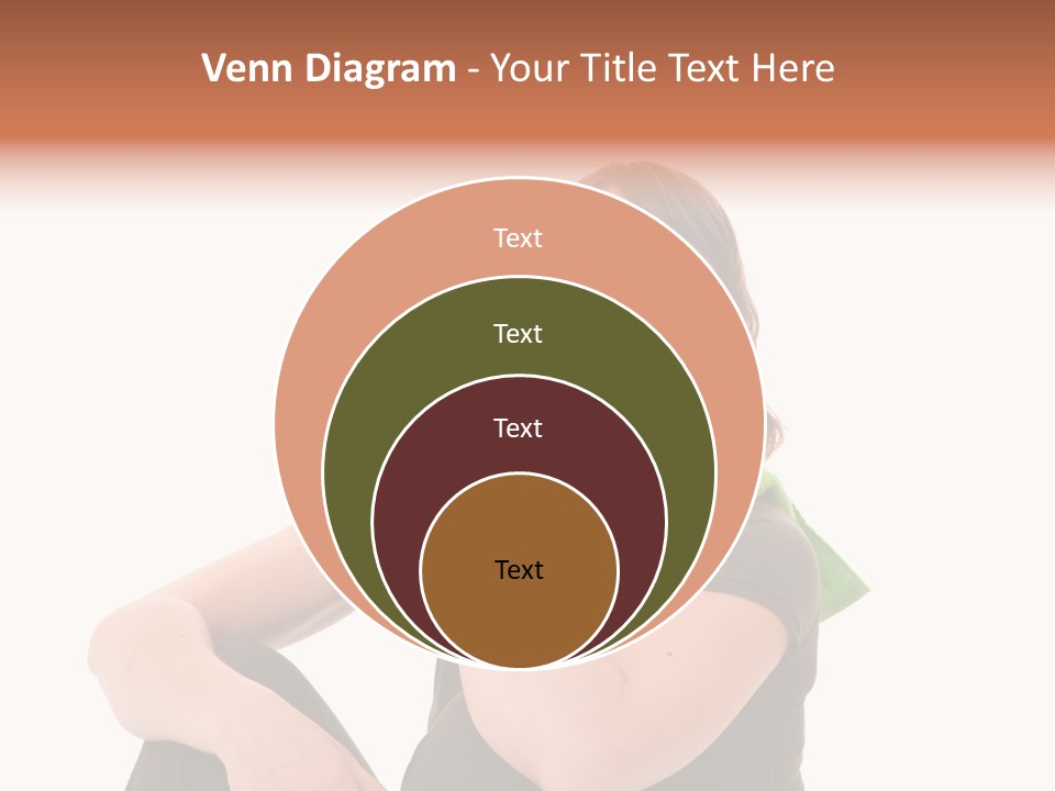 Pretty Brunette Enjoying A Refreshing Drink After Her Workout PowerPoint Template