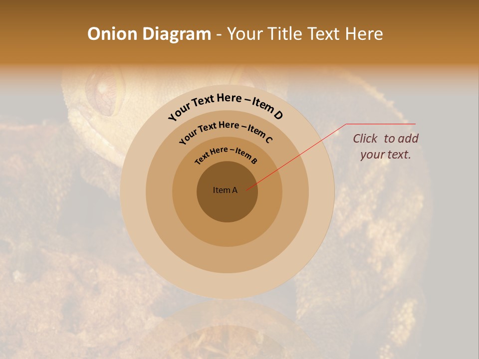 Crested Gecko PowerPoint Template