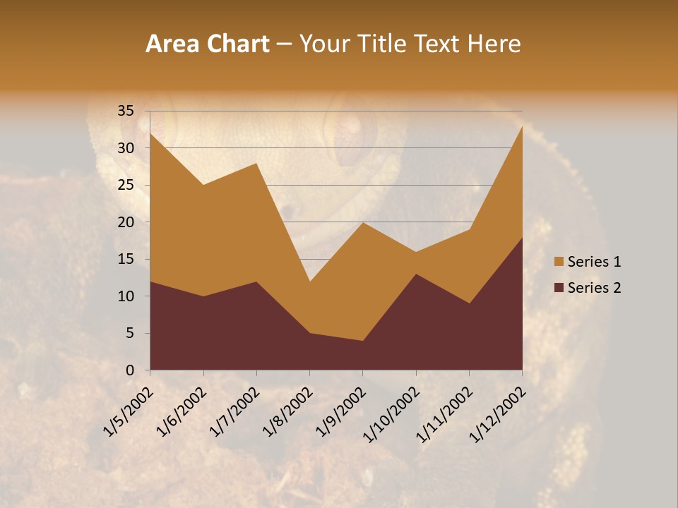 Crested Gecko PowerPoint Template