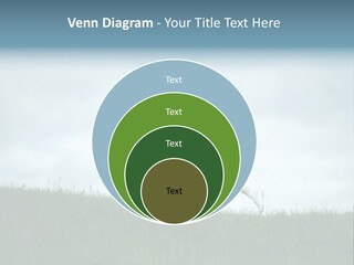 A Woman Running In A Field Of Grass PowerPoint Template