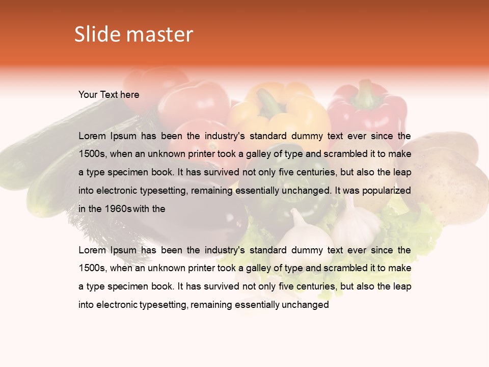 Pretty Young Lady With Large Hat At Sunny Day PowerPoint Template