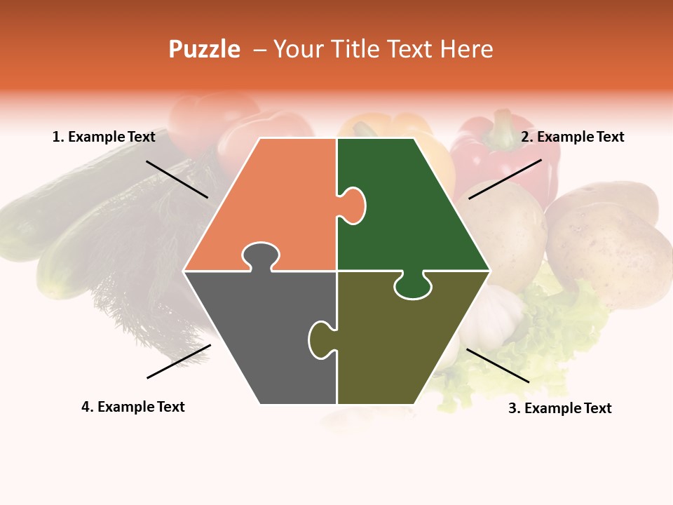 Pretty Young Lady With Large Hat At Sunny Day PowerPoint Template