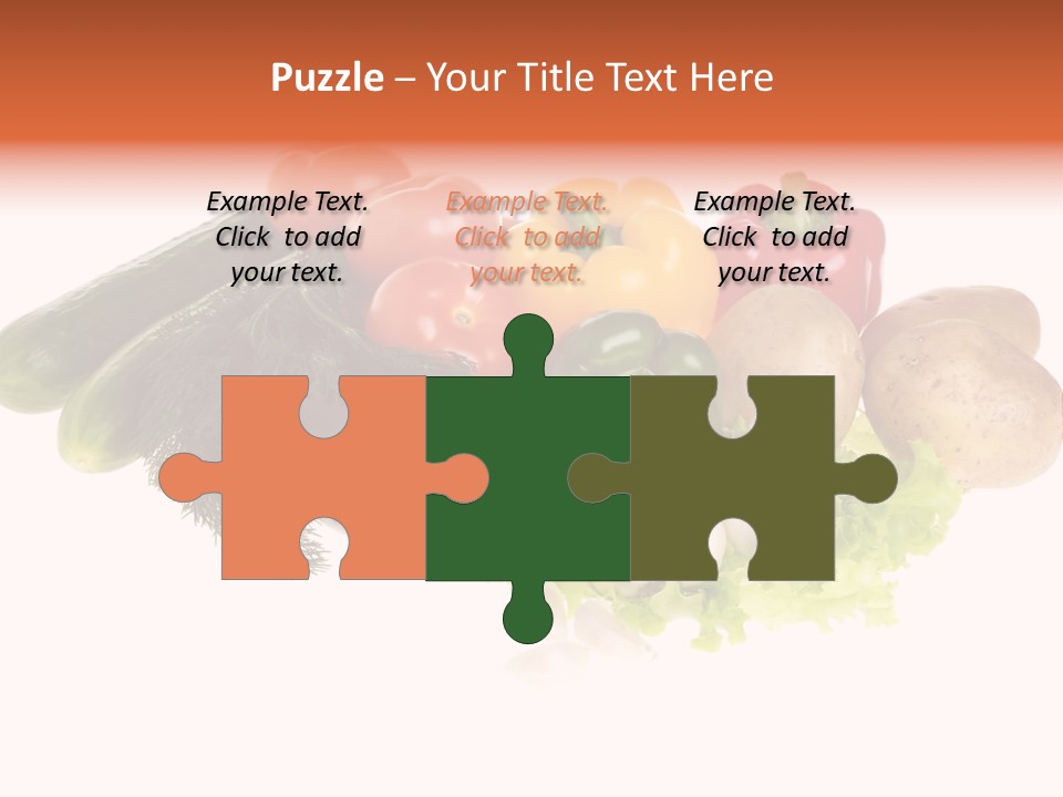 Pretty Young Lady With Large Hat At Sunny Day PowerPoint Template