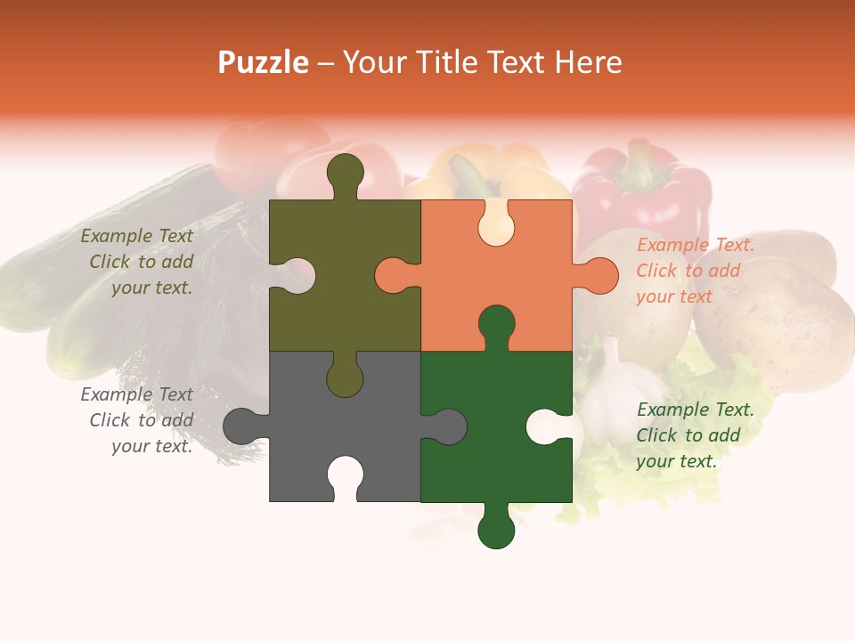 Pretty Young Lady With Large Hat At Sunny Day PowerPoint Template