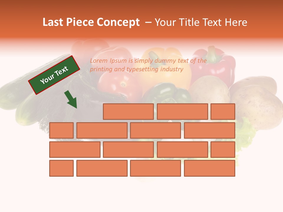 Pretty Young Lady With Large Hat At Sunny Day PowerPoint Template