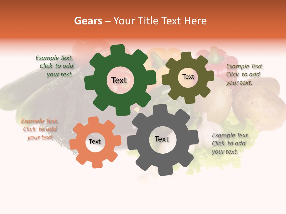 Pretty Young Lady With Large Hat At Sunny Day PowerPoint Template