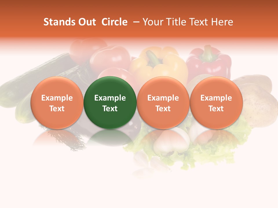 Pretty Young Lady With Large Hat At Sunny Day PowerPoint Template