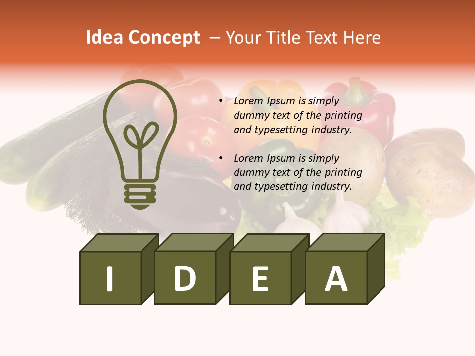 Pretty Young Lady With Large Hat At Sunny Day PowerPoint Template