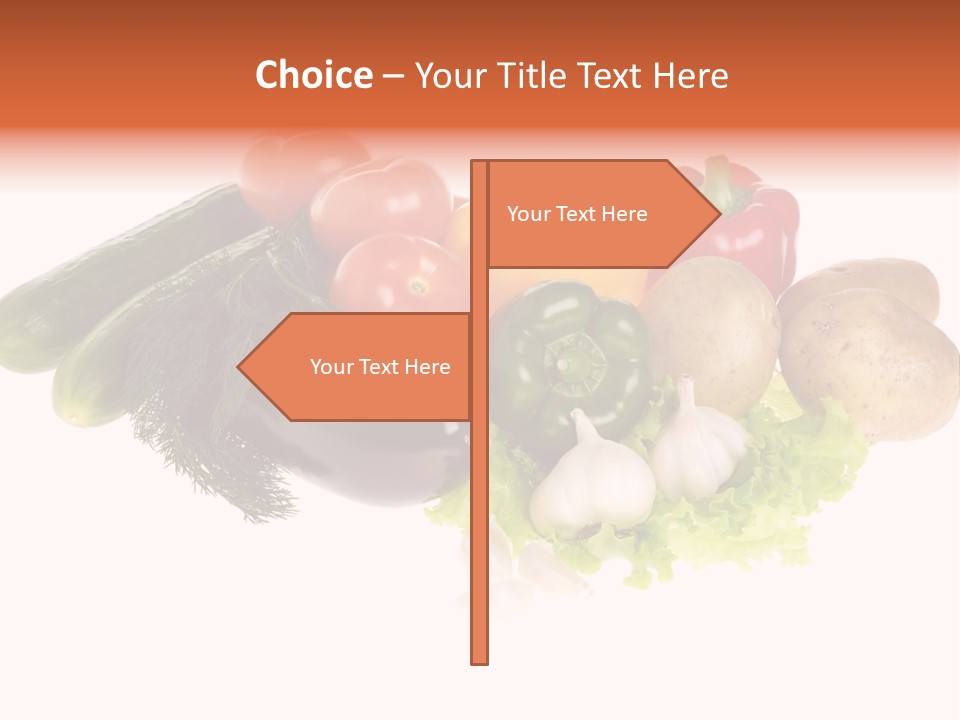 Pretty Young Lady With Large Hat At Sunny Day PowerPoint Template